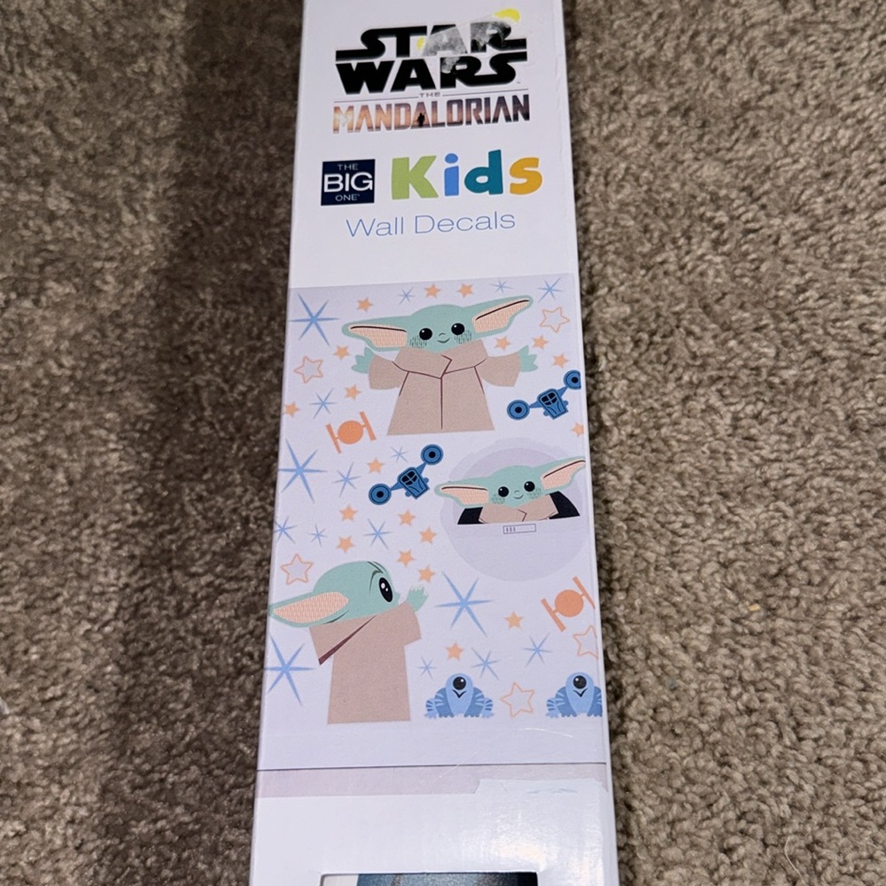 The Big One Star Wars the Mandalorian Wall Decals